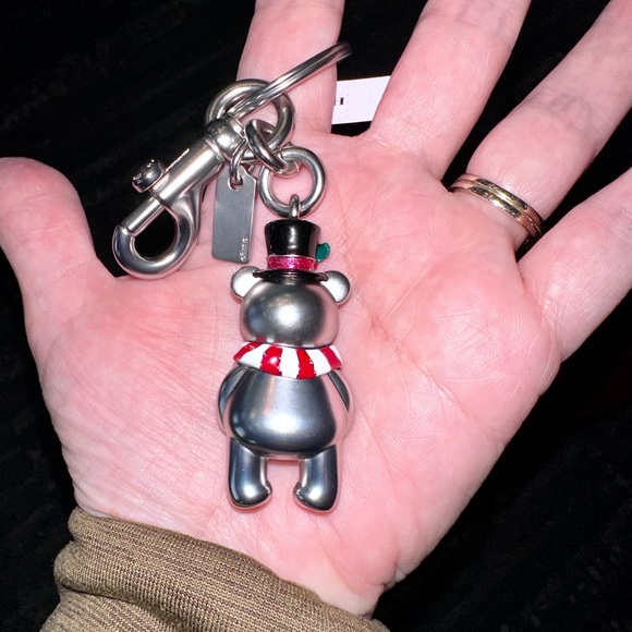 SOLD on FB Coach Snowman Bear Charm - Picture 4 of 5